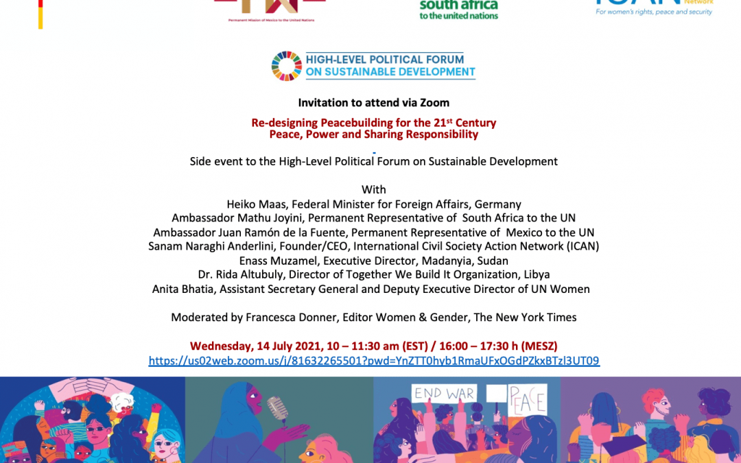 Upcoming Event: Re-designing Peacebuilding for the 21st Century