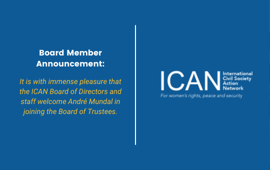 ICAN Welcomes New Member of the Board of Directors, André Mundal