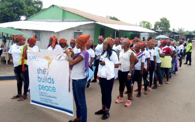 An Association of Liberian Women Peacebuilders Gain Visibility and Legitimacy Resolving Community Disputes