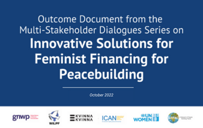 The Adoption of the United Nations Resolution on Financing for Peacebuilding Strengthens the Power of Women Peacebuilders